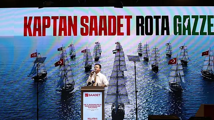 Flaş! Saadet Partisi Gazze'ye gemi gönderiyor!