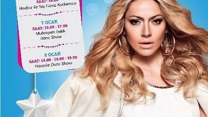 Forum Kayseri  ziyaretçileri Hadise ile coşacak