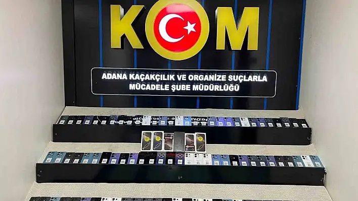 Fren-debriyaj hava tüpünden kaçak telefonlar çıktı