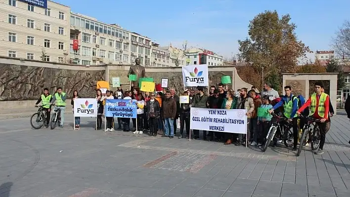 Furya Derneği, otizmli çocuklar için yürüdü