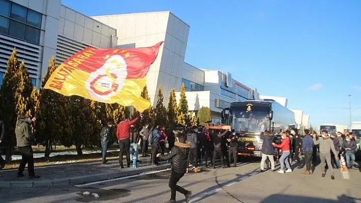 Şehirde büyük gün... Galatasaray, Kayseri'de