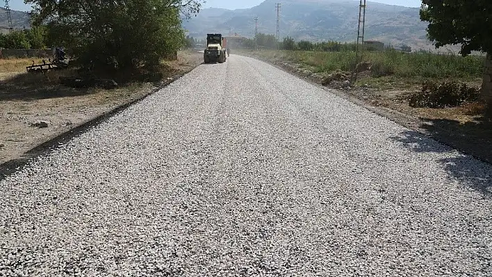 Gazi-Öksüt Çevreyolu çalışması tamamlandı