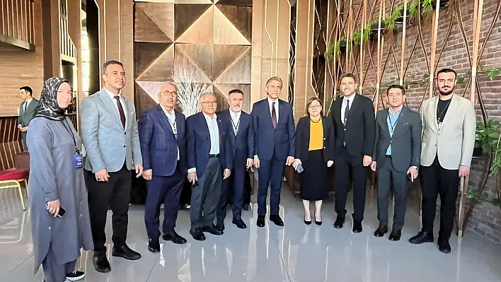 Gaziantep'te düzenlenen toplantıya Başkan Büyükkılıç'da katıldı!