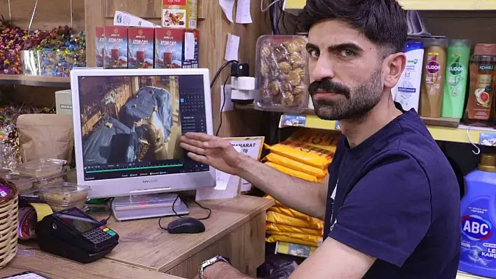 Gece yarısı kuruyemiş çaldılar