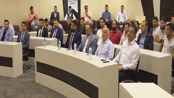Genç Birlik Kayseri Şubesi Devir Teslim Töreni Yapıldı