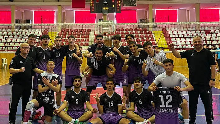 Genç Erkekler Türkiye yarı final heyecanı Kayseri'de yaşanacak