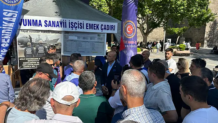 Genç'ten kamu işçilerine destek!