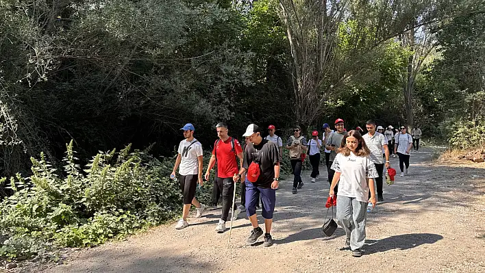 Gençler Melikgazi'de doğayla buluştu!