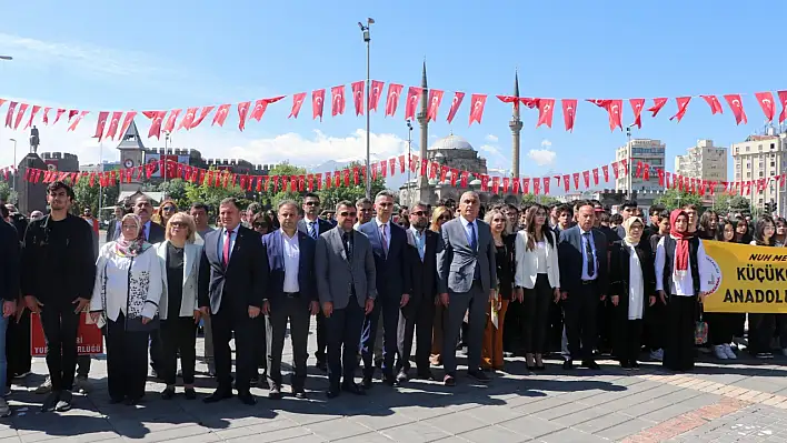 Gençlik haftası coşkusu Kayseri'yi sardı!