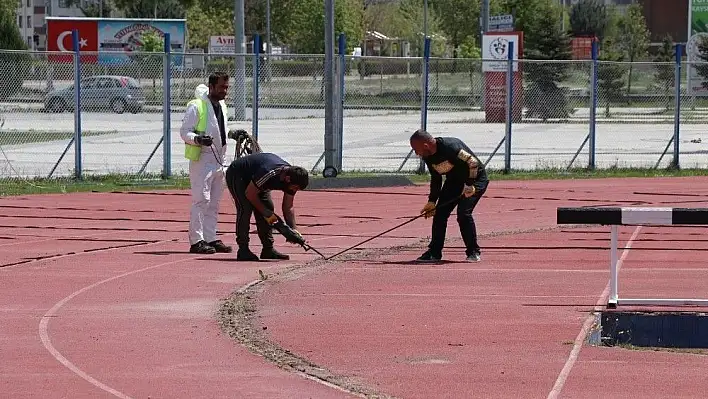 Gençlik ve Spor İl Müdürlüğü tesislerinde bakım çalışmaları sürüyor