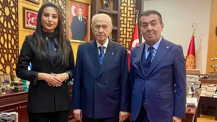 Genel Başkan Bahçeli, Başkan Metin'i kabul etti