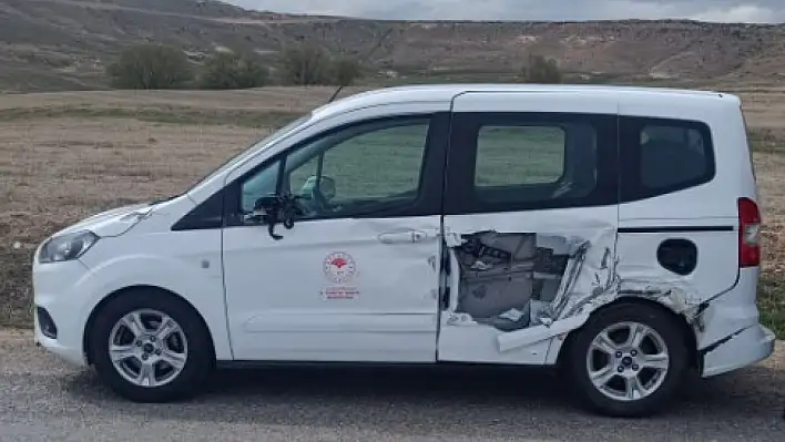 Görev dönüşü kaza geçirdiler!