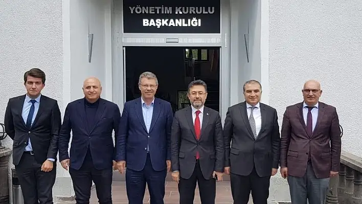 Gübretaş Genel Müdürü Kayseri Şeker'i ziyaret etti