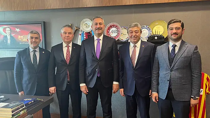 Gül'den, Kayseri Milletvekili Ataş'a ziyaret