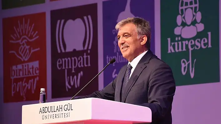 Gül'den mesaj var!