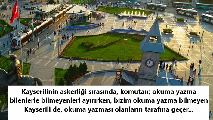 Güldüren Kayseri fıkraları