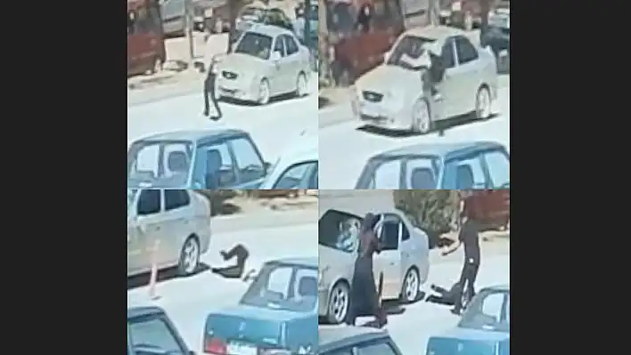 Güvenlik kamerası kaydetti: Kahramanmaraş'ta otomobil yaya çarptı
