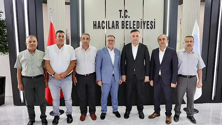 Hacılar Belediyesi'ne teşekkür ziyareti!