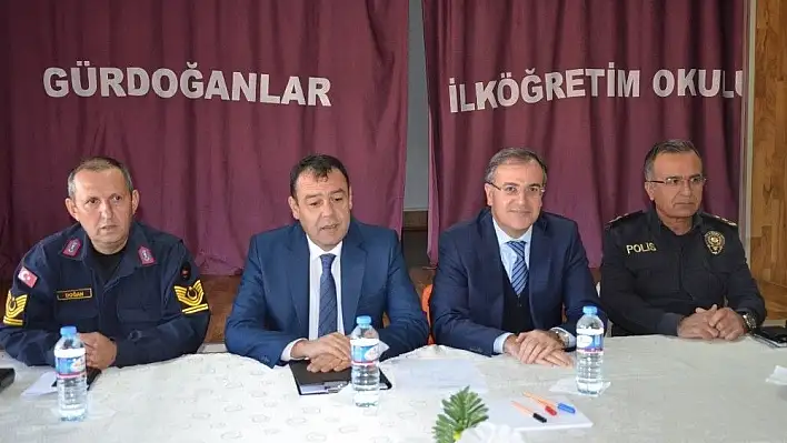 Hacılar'da Huzur Ve Güvenlik Toplantısı