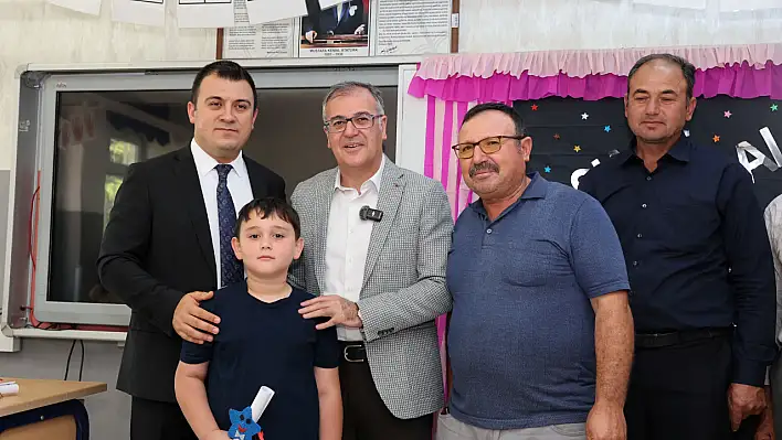 Hacılar'da karne heyecanı