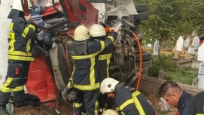 Hacılar'da meydana gelen kazada can pazarı