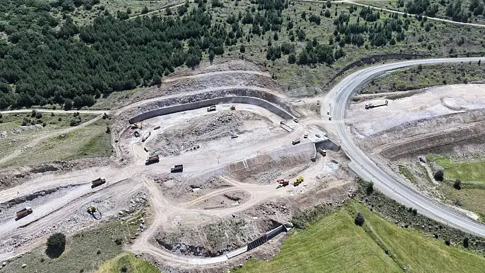 Hacılar-Erciyes yolu tamamlandı