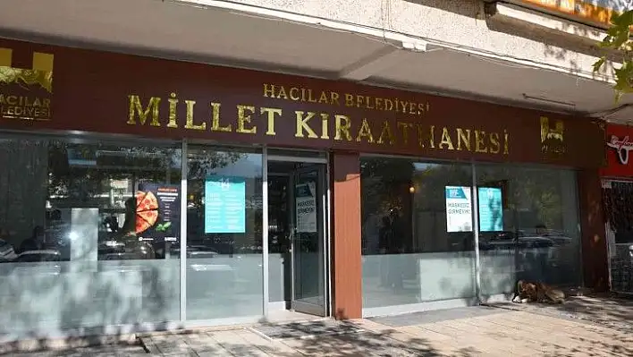 Hacılar Millet Kıraathanesi misafirlerini ağırlıyor