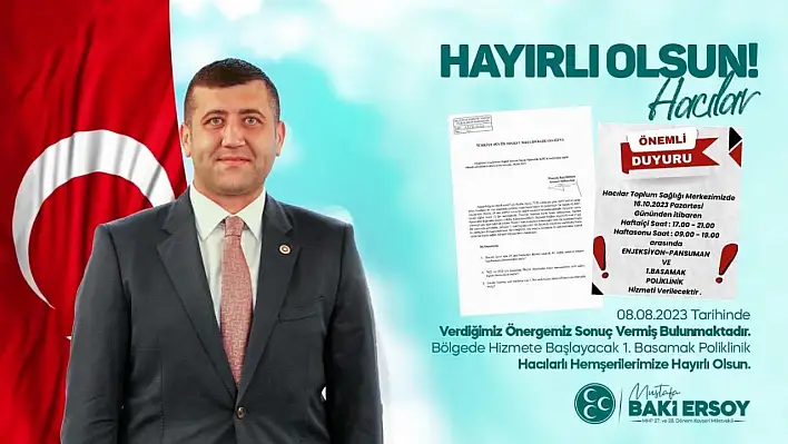 Hacılar'da hizmete açıldı