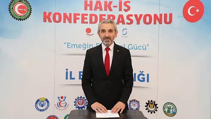 HAK-İŞ İl Başkanı Navruz: 'Milletin iradesiyle terörsüz Türkiye'