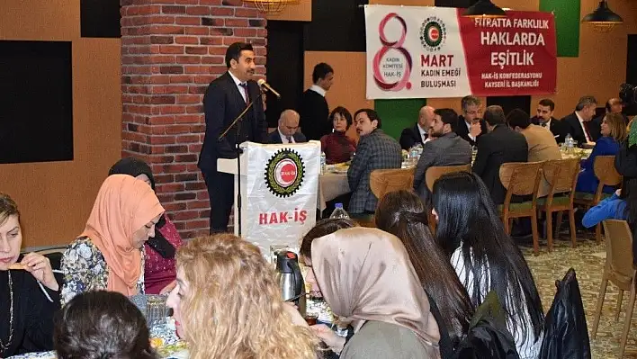 Hak-İş 8 Mart Dünya Kadınlar Günü'nü Kutladı