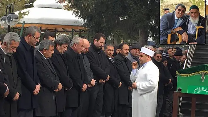 Halaçoğlu'nun amcası Halaç Süleyman Baş son yolculuğuna uğurlandı