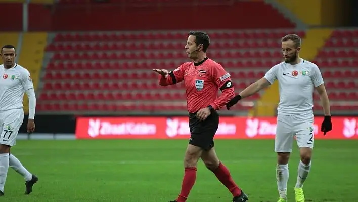 Halis Özkahya 21. kez düdük çalacak 