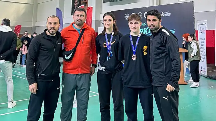 Badminton'da Kayseri'den gurur verici başarı!