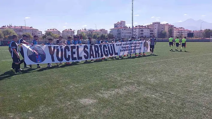 Kayseri amatör camiası, Yücel Sarıgül'ü unutmadı
