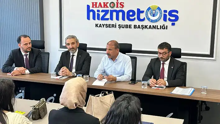 Hizmet-İş'te Kayseri Temsilciler Meclisi toplandı