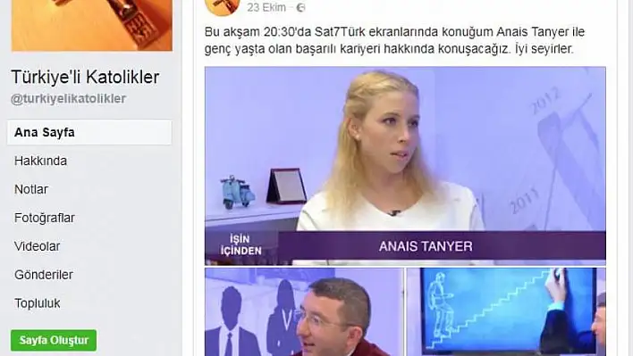 Hristiyan olan AK Partili eski il yöneticisi Kum, Türkiye'li Katolikler'in yöneticisi mi?