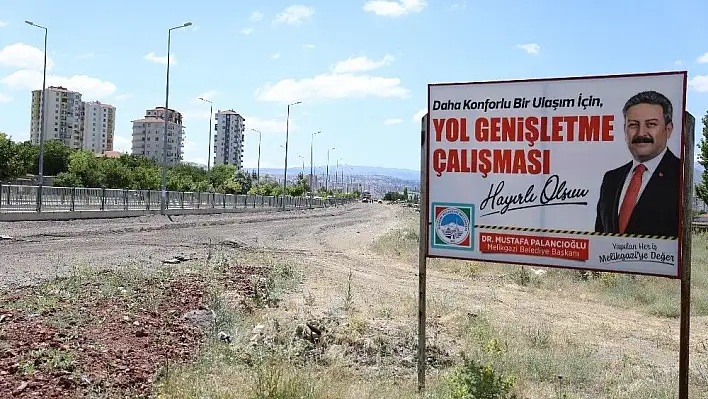 Hulusi Akar Bulvarı ile Sivas Caddesi arasındaki bağlantı yolunda çalışma başladı