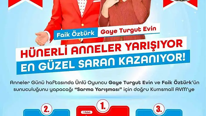 Kayseri'de en güzel saran kazanacak...