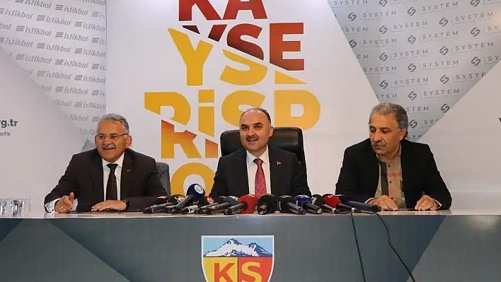 Kayserispor için canlı yayında destek aranacak