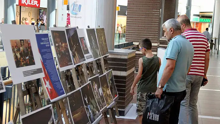 İHA'nın '15 Temmuz Destanı' fotoğraf sergisi Kayseri'de açıldı