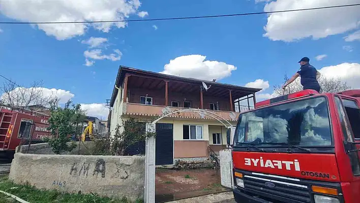 Bünyan'da korkutan yangın