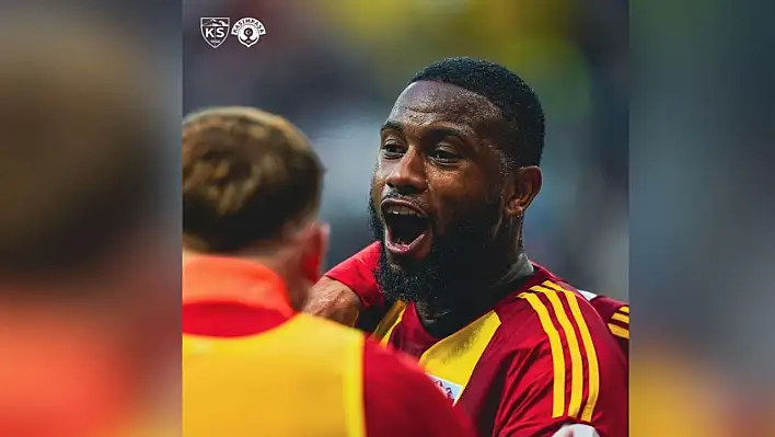 İlk yarı Kayserispor'un üstünlüğüyle tamamlandı