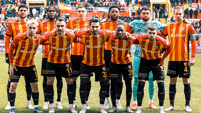 Kayserispor ilk yarıyı önde tamamladı