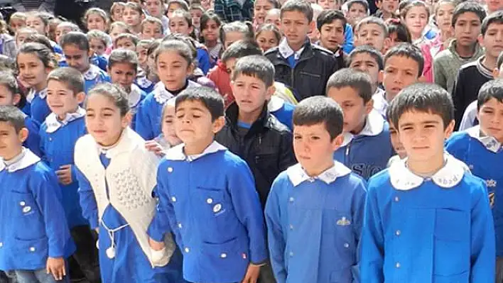 İlkokulda en kalabalık sınıflar Kayseri'de