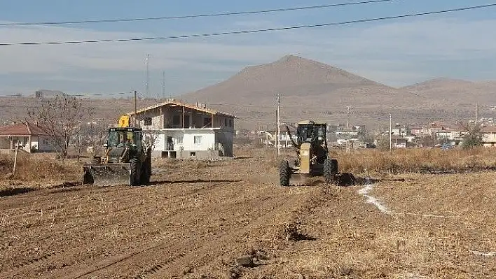 İncesu Belediyesi imara uygun yeni yollar açmaya devam ediyor