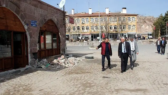 İncesu Belediyesi tarihi korumaya devam ediyor