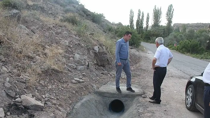 İncesu'da ilkbahar ve sonbahar yağmurlarına önlem alınmaya başlandı
