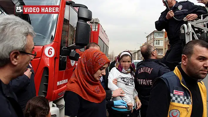 İntihar etmek isteyen genç kızı film gibi operasyonla kurtardılar