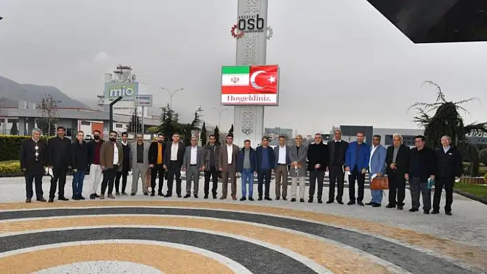 İran heyeti Kayseri OSB'de