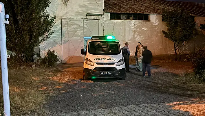 Kayseri'de iş adamı OSB'deki ofisinde ölü bulundu